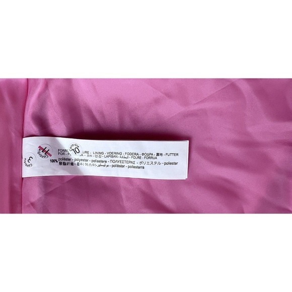 NWT Zara Barbie Pink Tube Top Strapless top/Skirt Bubble Lined Blogger Fav Sz M - Picture 13 of 14
